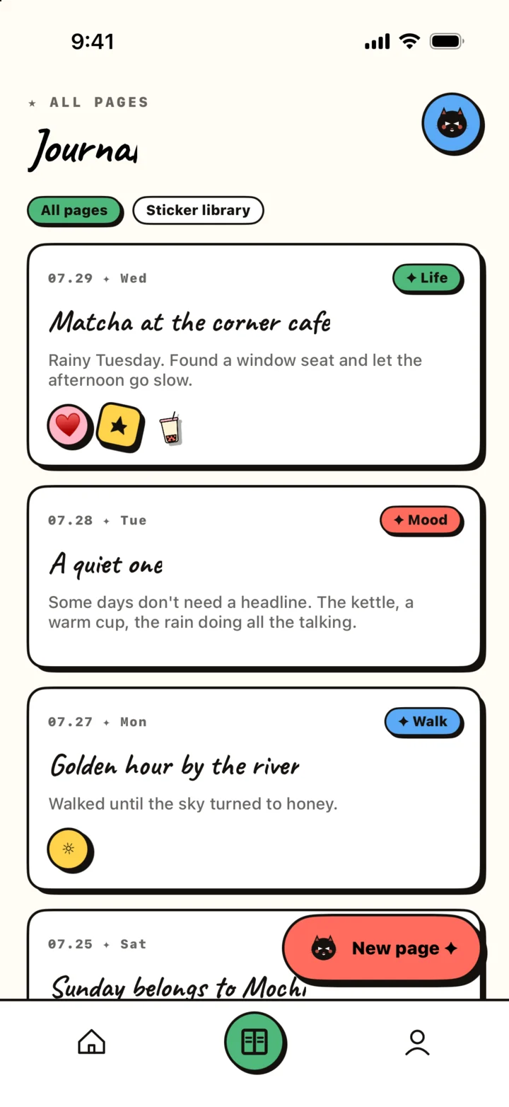 Niello journal entry overview