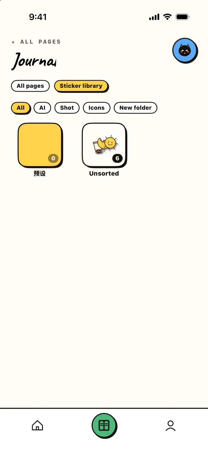 Niello sticker library
